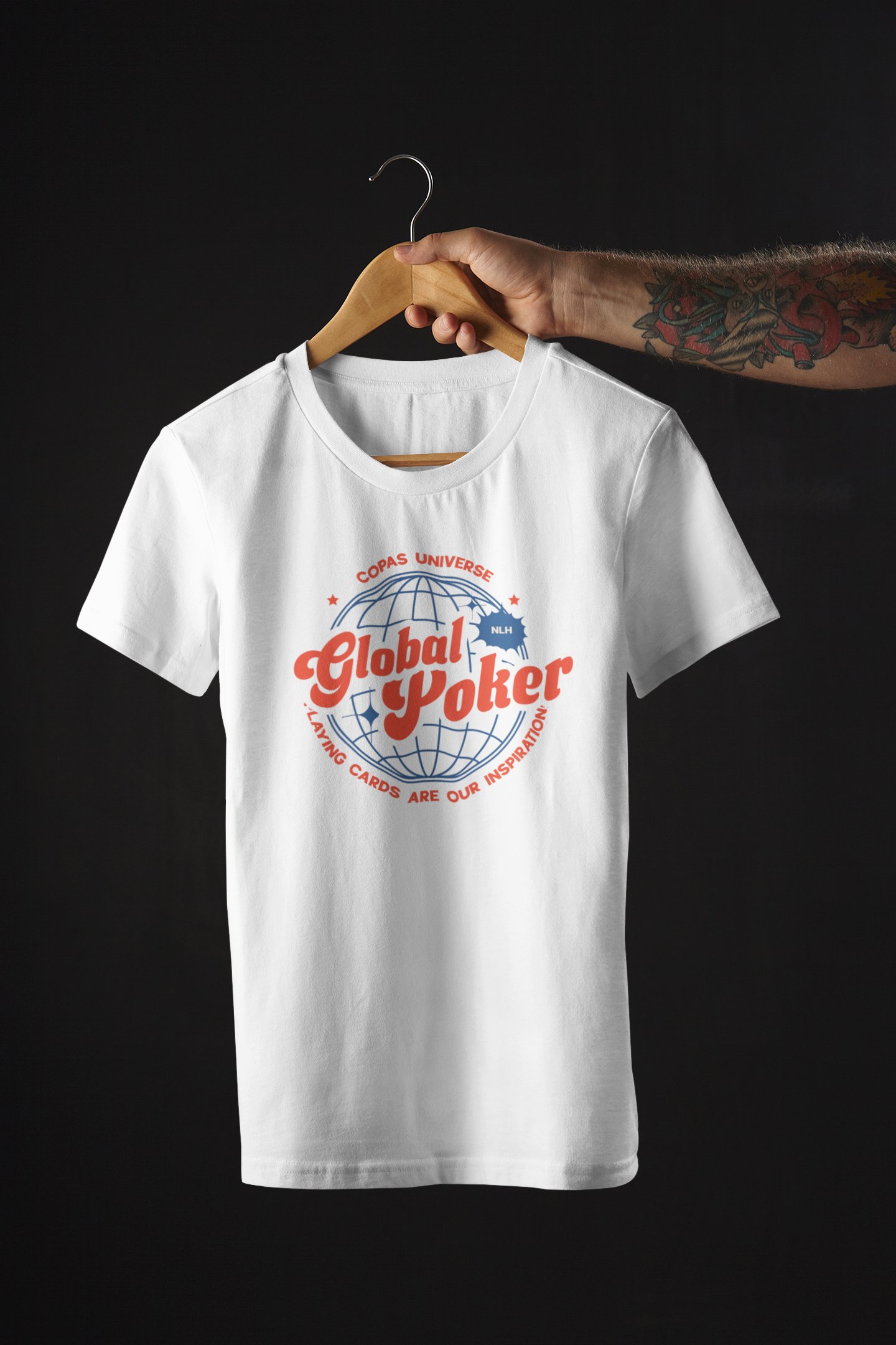 T-shirt Global Poker