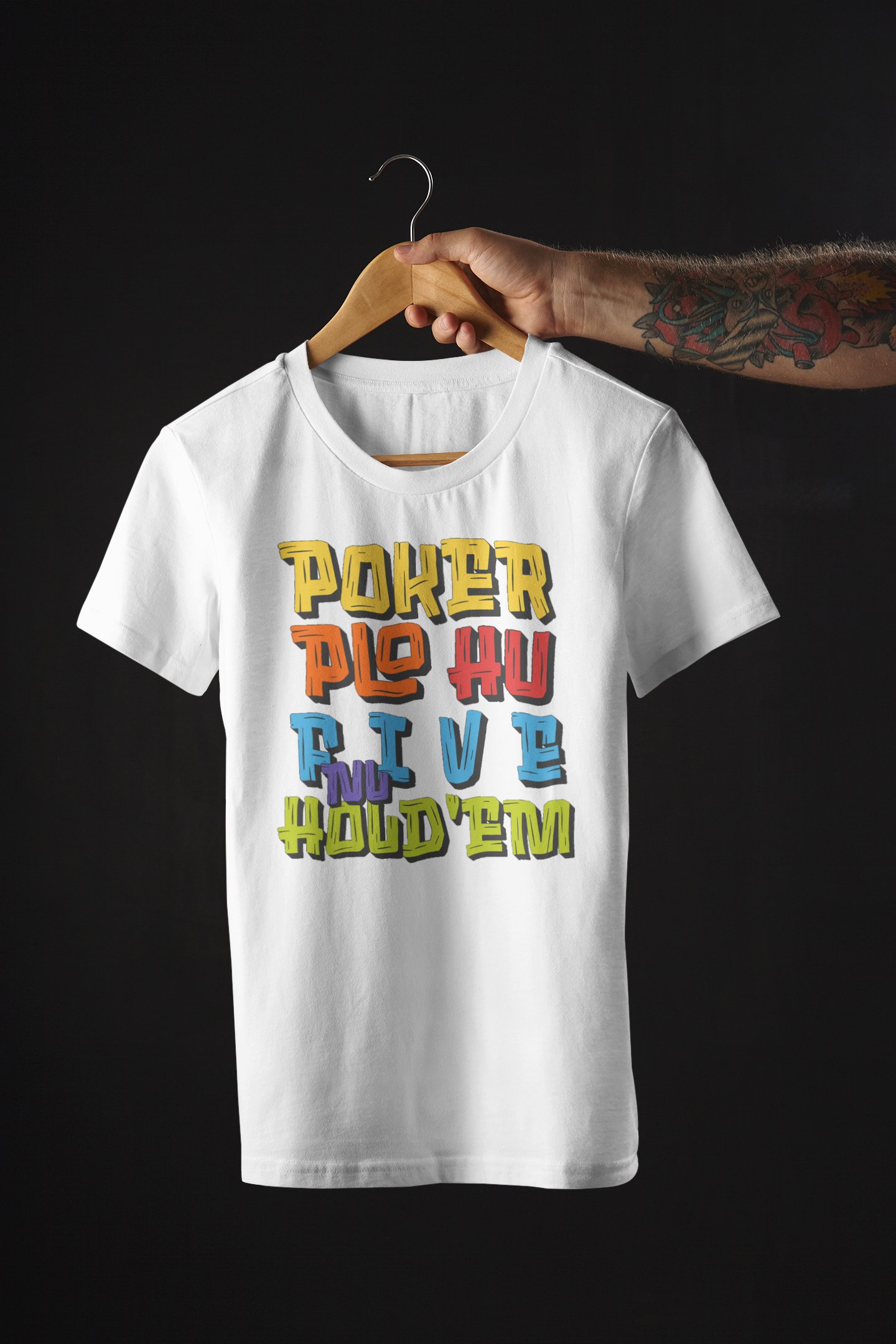 Tshirt Poker Colors